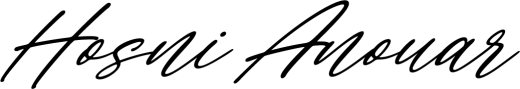 Hosni Anouar signature