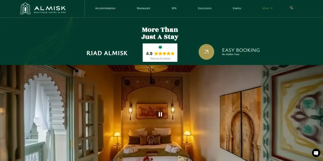 Riad Al Misk website by WeSpred
