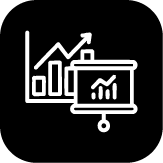 Digital strategy and marketing funnels icon with analytics